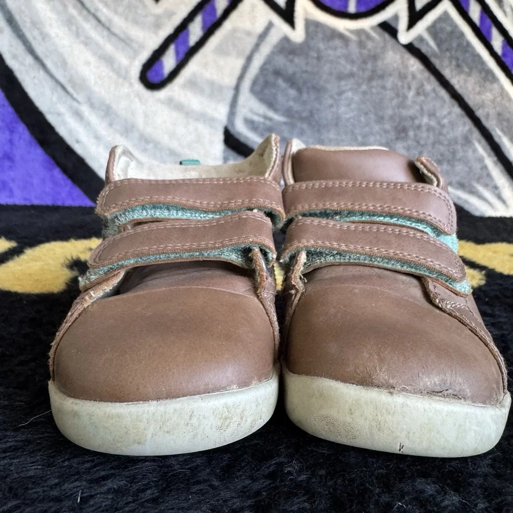 Size 7.5c - Ten Little Original Everyday Sneakers Toddler Brown